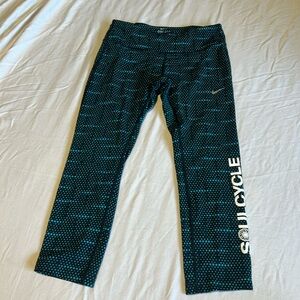 Nike X Soul Cycle Dry-fit Cropped Leggings size small
